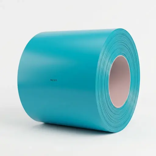 RAL 5018 BOBINAS PREPINTADAS TURQUESA  0,35*1000 LONGITUD 1075mt